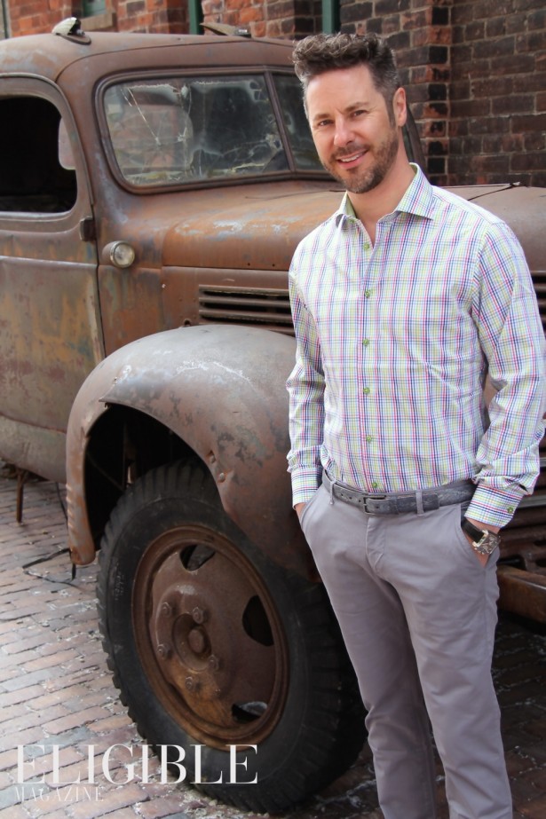 Shirt: $198 Oscar of Sweden - check shirt Pant: $139 Marco Nils - Cotton Stretch Chino grey Belt: $128 Strellson calf grey leather